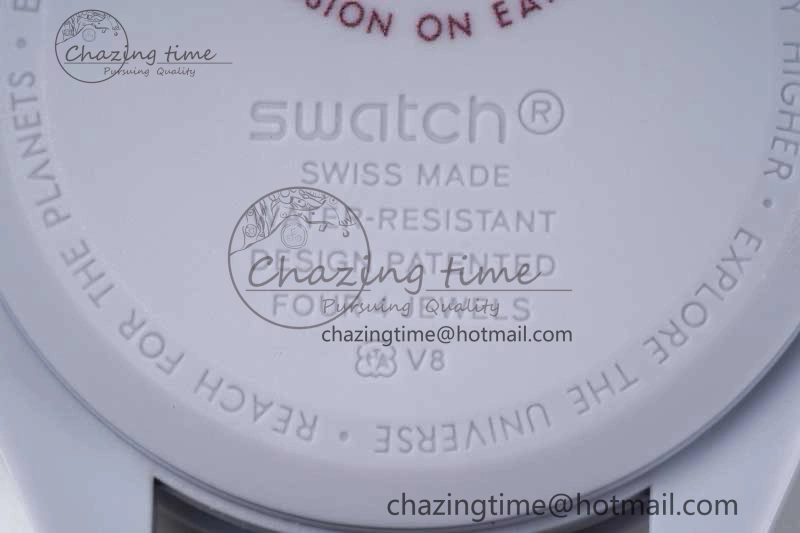 SmartChoice Speedmaster Misson To Pluto 1:1 Best Edition Gray Dial On Nylon Strap Quartz 7858