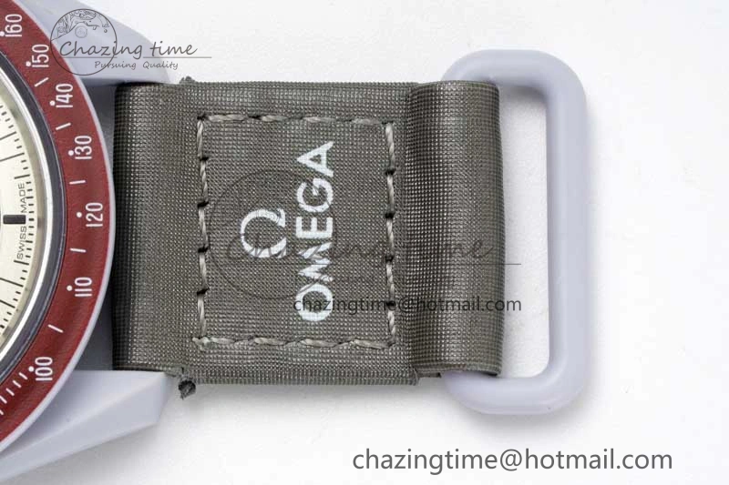 SmartChoice Speedmaster Misson To Pluto 1:1 Best Edition Gray Dial On Nylon Strap Quartz 7858