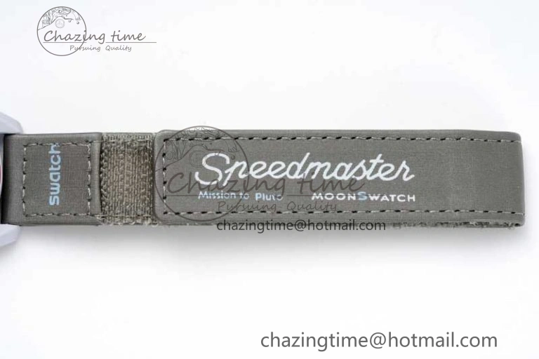 SmartChoice Speedmaster Misson To Pluto 1:1 Best Edition Gray Dial On Nylon Strap Quartz 7858