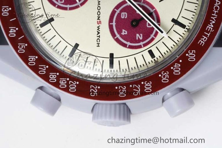 SmartChoice Speedmaster Misson To Pluto 1:1 Best Edition Gray Dial On Nylon Strap Quartz 7858