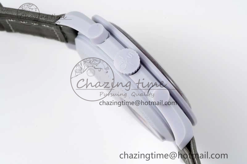 SmartChoice Speedmaster Misson To Pluto 1:1 Best Edition Gray Dial On Nylon Strap Quartz 7858