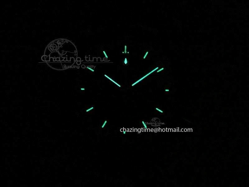 Breathable Speedmaster MoonWatch  Apollo 16 Black Dial On SS Bracelet 8231