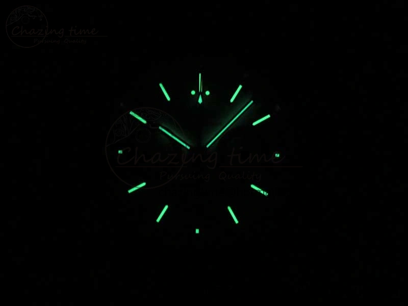Comfortable Speedmaster Moonwatch OMF 1:1 Best Edition Black Dial SS Hand on SS Bracelet A 8043