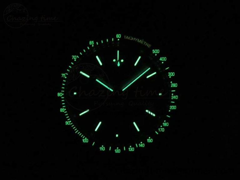Flexible Speedmaster Moonwatch OMF 1:1 Best Edition Gray Dial on SS Bracelet A 8042