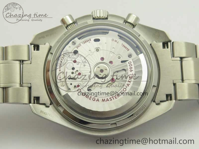 Flexible Speedmaster Moonwatch OMF 1:1 Best Edition Gray Dial on SS Bracelet A 8042