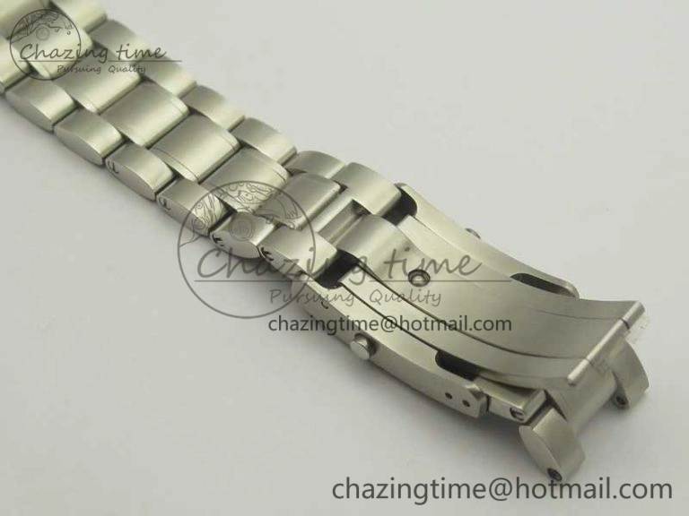Flexible Speedmaster Moonwatch OMF 1:1 Best Edition Gray Dial on SS Bracelet A 8042