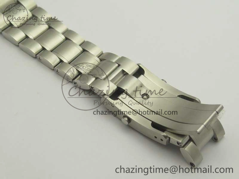 Flexible Speedmaster Moonwatch OMF 1:1 Best Edition Gray Dial on SS Bracelet A 8042