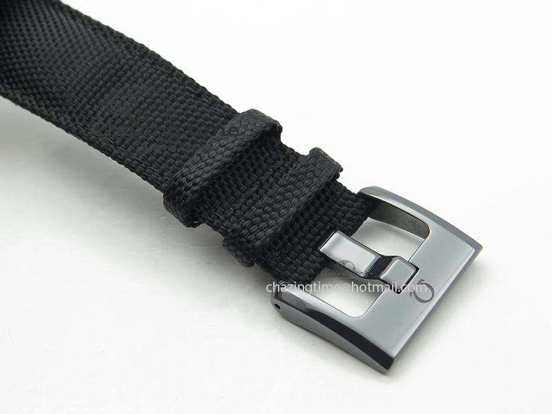 DailyWear Speedmaster Professional Chronometer PVD Black Dial On Black Leather Strap A 8259