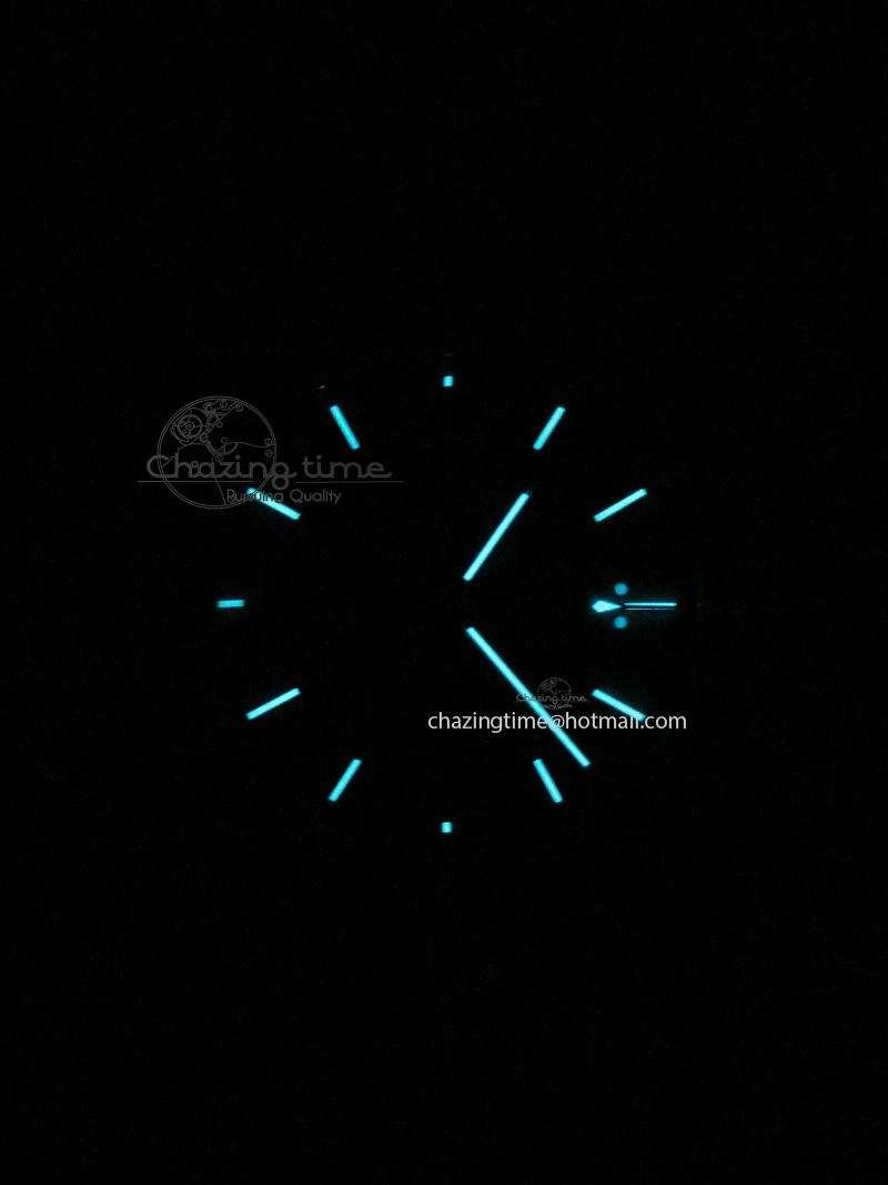 DailyWear Speedmaster Professional Chronometer PVD Black Dial On Black Leather Strap A 8259