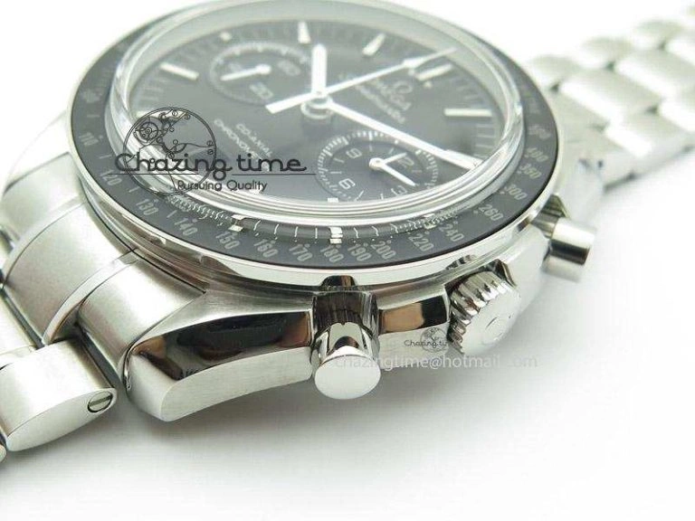 Efficient Speedmaster Professional Moonwatch Chrono AXF Best Edition On SS Bracelet A 8286