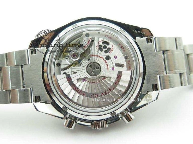 Efficient Speedmaster Professional Moonwatch Chrono AXF Best Edition On SS Bracelet A 8286