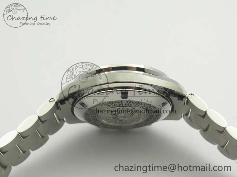 Attractive Speedmaster Professional SS OMF Best Edition Black Dial on SS Bracelet Manual Winding Chrono Movement 7995