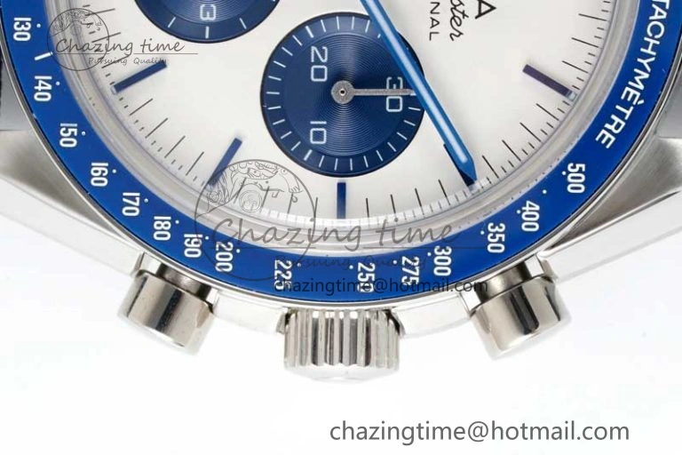 QuickDry Speedmaster Professional “Silver Snoopy Award” 50th Anniversary GSF 1:1 Best Edition A7750(Mod) 7863