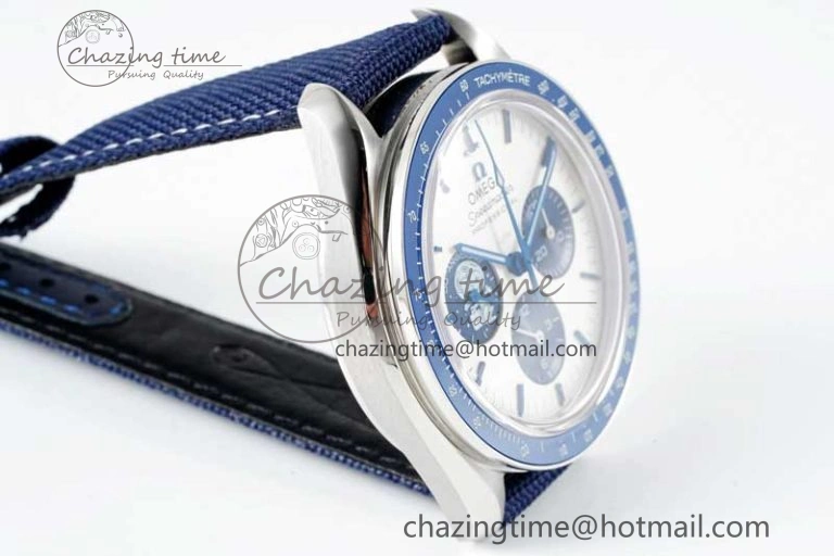 QuickDry Speedmaster Professional “Silver Snoopy Award” 50th Anniversary GSF 1:1 Best Edition A7750(Mod) 7863