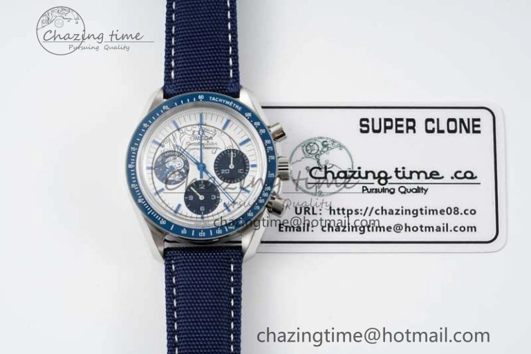 Speedmaster Professional “Silver Snoopy Award” 50th Anniversary V6SF 1:1 Best Edition A7750(Mod) Original 7846