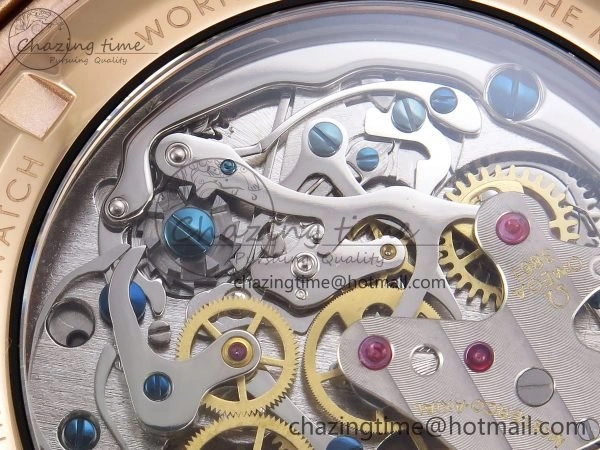 Seasonal Speedmaster RG RMF Best Edition Black Dial on RG Bracelet Lemania HW 7724