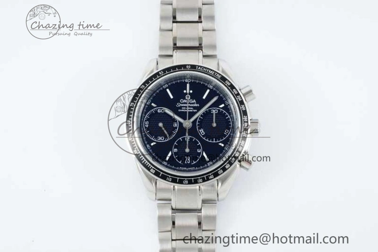 Sleek Speedmaster Racing Master SS HKF Best Edition Black Dial on SS Bracelet A 7810