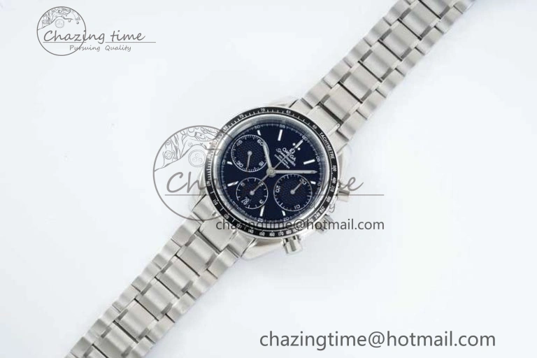Sleek Speedmaster Racing Master SS HKF Best Edition Black Dial on SS Bracelet A 7810