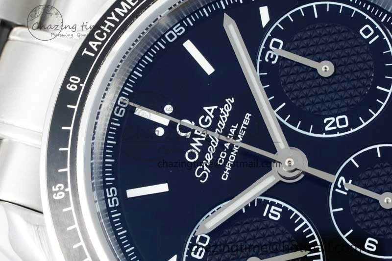 Sleek Speedmaster Racing Master SS HKF Best Edition Black Dial on SS Bracelet A 7810