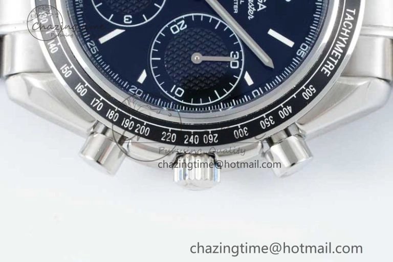 Sleek Speedmaster Racing Master SS HKF Best Edition Black Dial on SS Bracelet A 7810