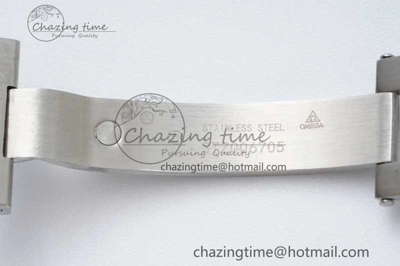 Cozy Speedmaster Racing Master SS HKF Best Edition Black White Dial on SS Bracelet A 7807