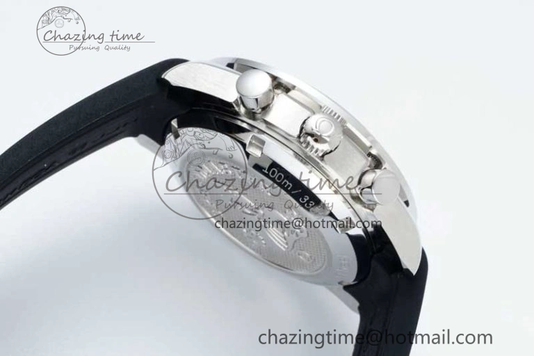 Speedmaster Racing Master SS HKF Best Edition Blue Black Dial on Black Rubber Strap A UrbanChic 7817