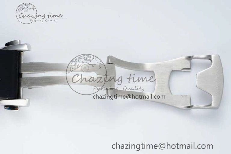 Packable Speedmaster Racing Master SS HKF Best Edition Gray Black Dial on Black Rubber Strap A 7811