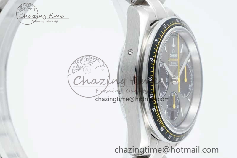 Affordable Speedmaster Racing Master SS HKF Best Edition Gray Black Dial on SS Bracelet A 7805