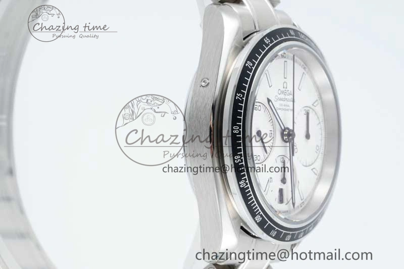 Speedmaster Racing Master SS HKF Best Edition White Dial on SS Bracelet A TravelReady 7809