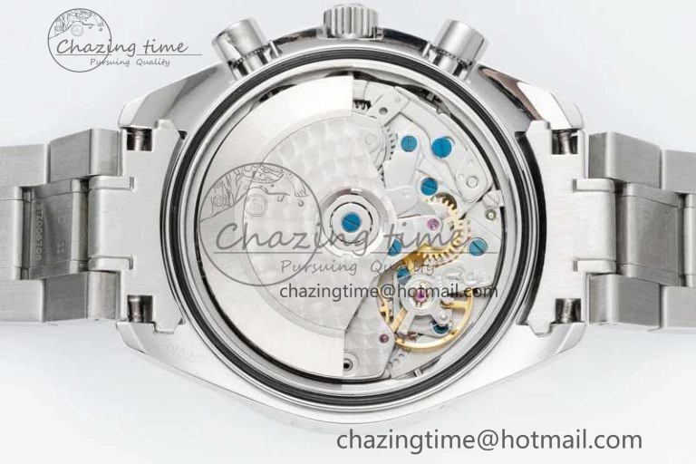 Speedmaster Racing Master SS HKF Best Edition White Dial on SS Bracelet A TravelReady 7809