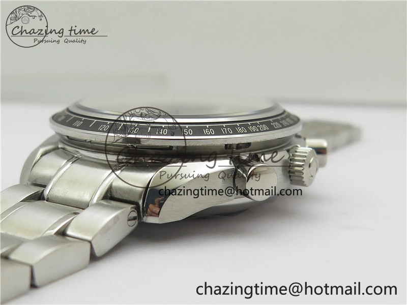 ComfortFit Speedmaster Racing Master SS HRF 1:1 Best Edition White Dial on SS Bracelet A 7864
