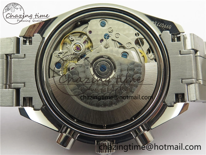 ComfortFit Speedmaster Racing Master SS HRF 1:1 Best Edition White Dial on SS Bracelet A 7864