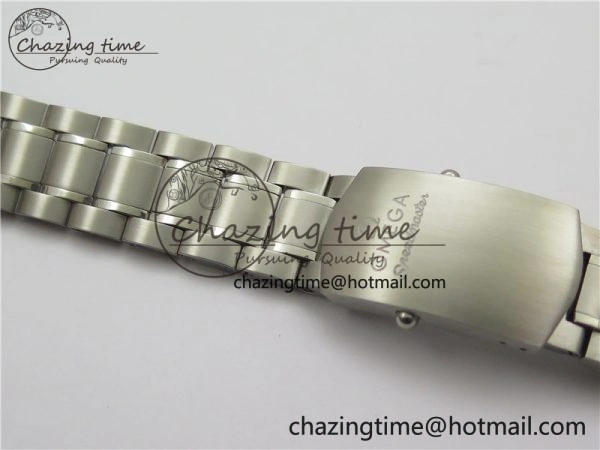 ComfortFit Speedmaster Racing Master SS HRF 1:1 Best Edition White Dial on SS Bracelet A 7864
