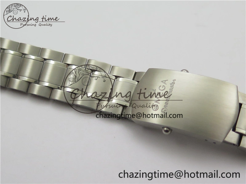 ComfortFit Speedmaster Racing Master SS HRF 1:1 Best Edition White Dial on SS Bracelet A 7864