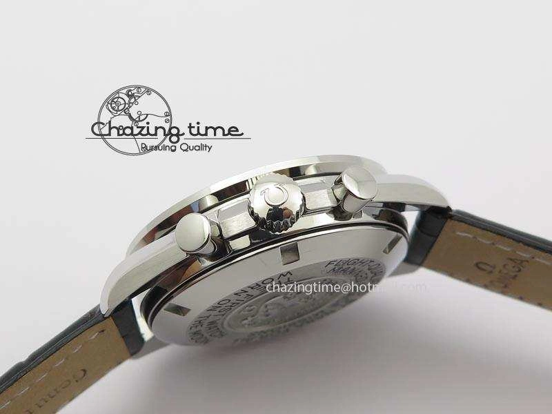 WaterResistant Speedmaster SS 2013 Pro Racing On Black Leather Strap Manual Winding Chrono Movement 8229