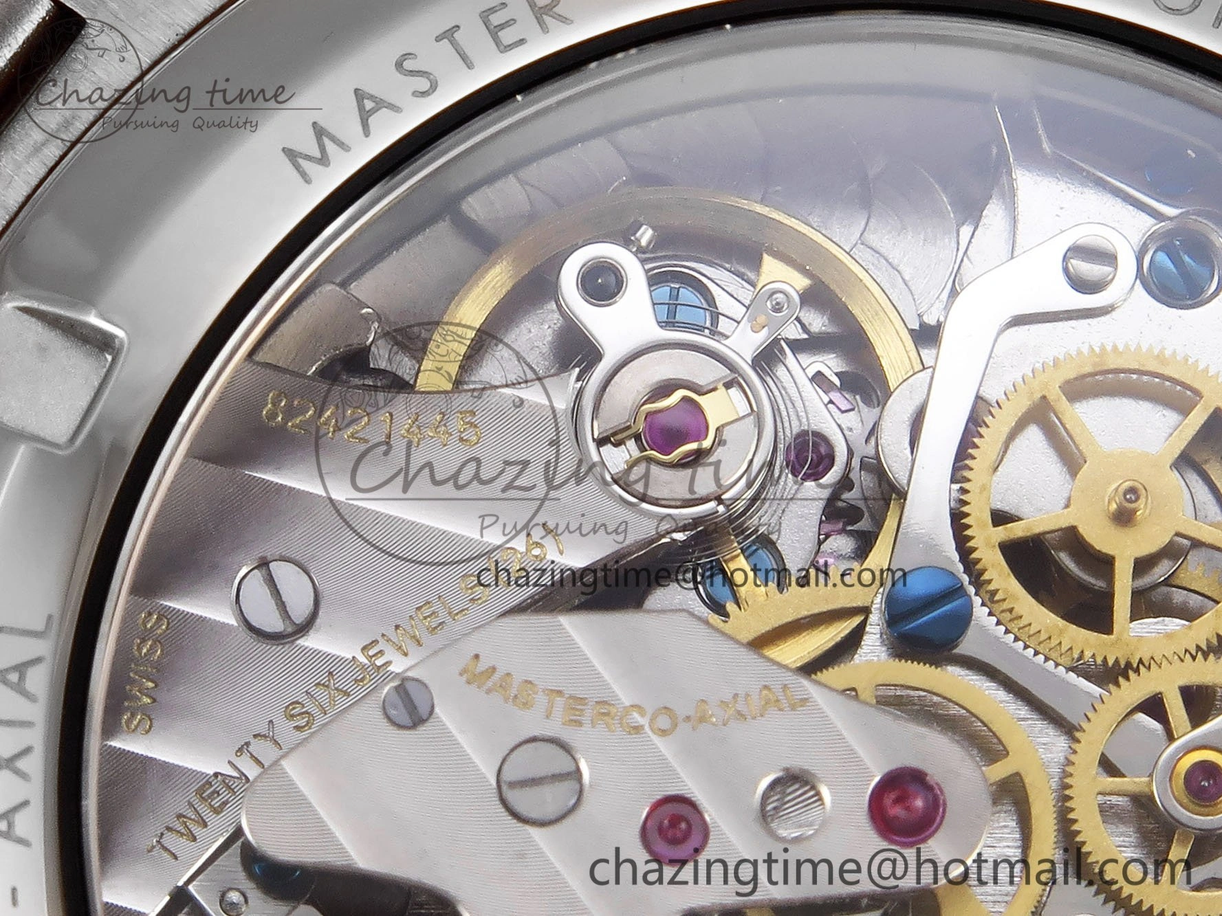 Speedmaster SS RMF Best Edition White Dial on SS Bracelet Lemania HW Durable 7723