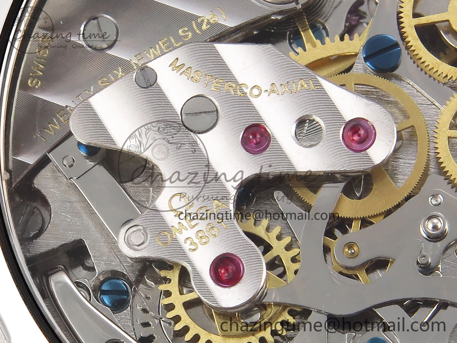 Speedmaster SS RMF Best Edition White Dial on SS Bracelet Lemania HW Durable 7723