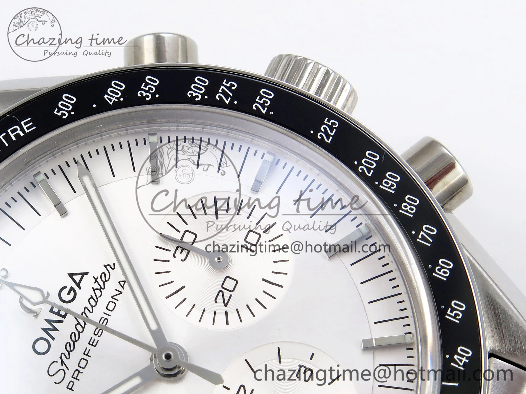Speedmaster SS RMF Best Edition White Dial on SS Bracelet Lemania HW Durable 7723