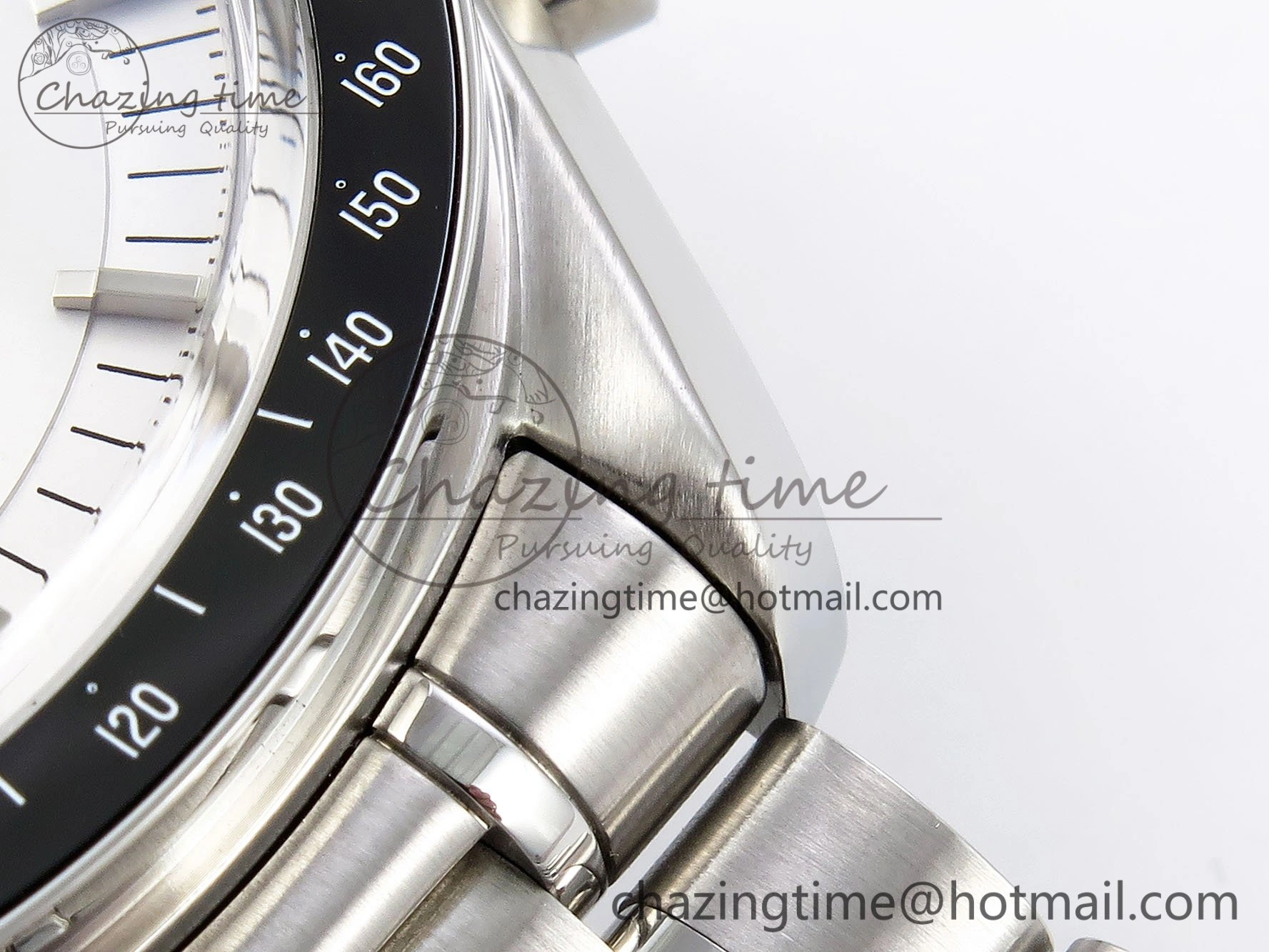 Speedmaster SS RMF Best Edition White Dial on SS Bracelet Lemania HW Durable 7723