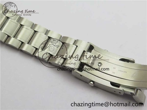 Effortless Speedmaster SS Snoopy Apollo OMF Best Edition White Dial on SS Bracelet Venus 7877