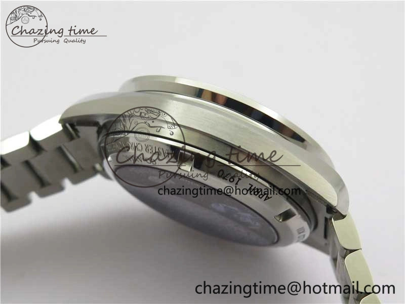 HighPerformance Speedmaster SS Snoopy Apollo OMF Best Edition White Dial on SS Flat link Bracelet Venus 7882