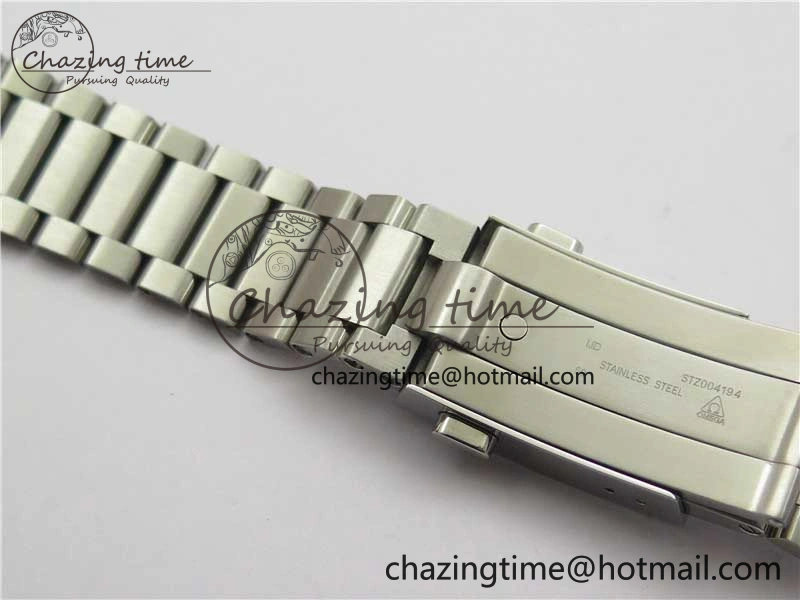 HighPerformance Speedmaster SS Snoopy Apollo OMF Best Edition White Dial on SS Flat link Bracelet Venus 7882