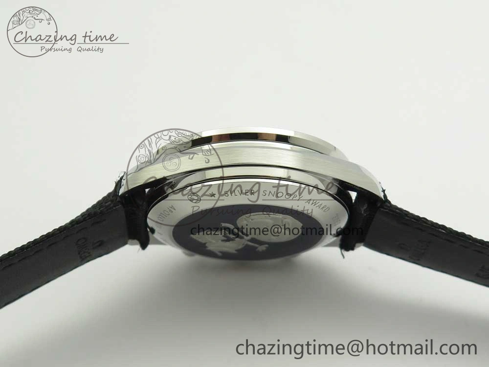 Speedmaster SS Snoopy OMF Best Edition White Dial on Nylon Strap Manual Winding Chrono Movement WellDesigned 7990
