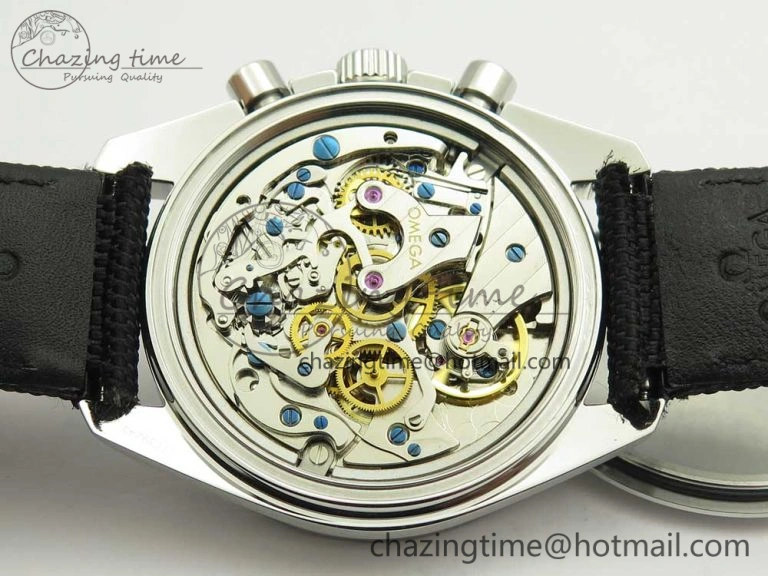 Speedmaster SS Snoopy OMF Best Edition White Dial on Nylon Strap Manual Winding Chrono Movement WellDesigned 7990