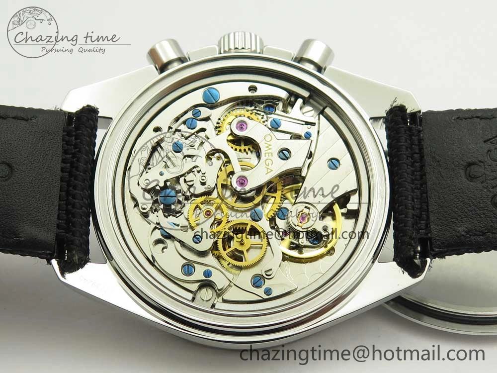 Speedmaster SS Snoopy OMF Best Edition White Dial on Nylon Strap Manual Winding Chrono Movement WellDesigned 7990