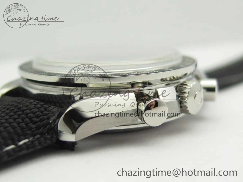Speedmaster SS Snoopy OMF Best Edition White Dial on Nylon Strap Manual Winding Chrono Movement WellDesigned 7990
