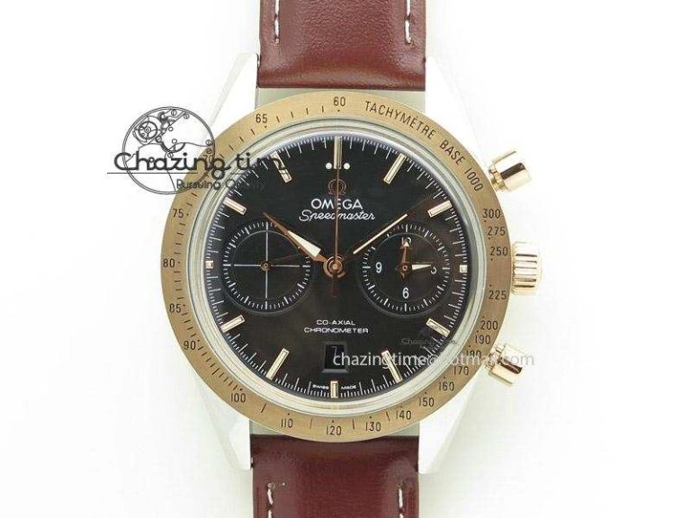 Sophisticated Speedmaster SS Snoopy OMF Best Edition White Dial on SS Bracelet Manual Winding Chrono Movement 7992
