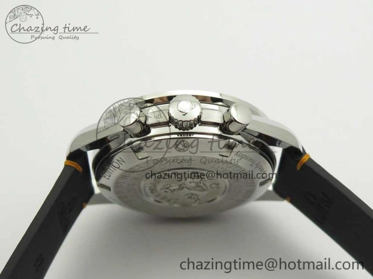 Speedmaster Speedy Tuesday 2 ‘Ultraman’ OMF Best Edition on Leather Strap Manual Winding Chrono Movement Trendy 7989