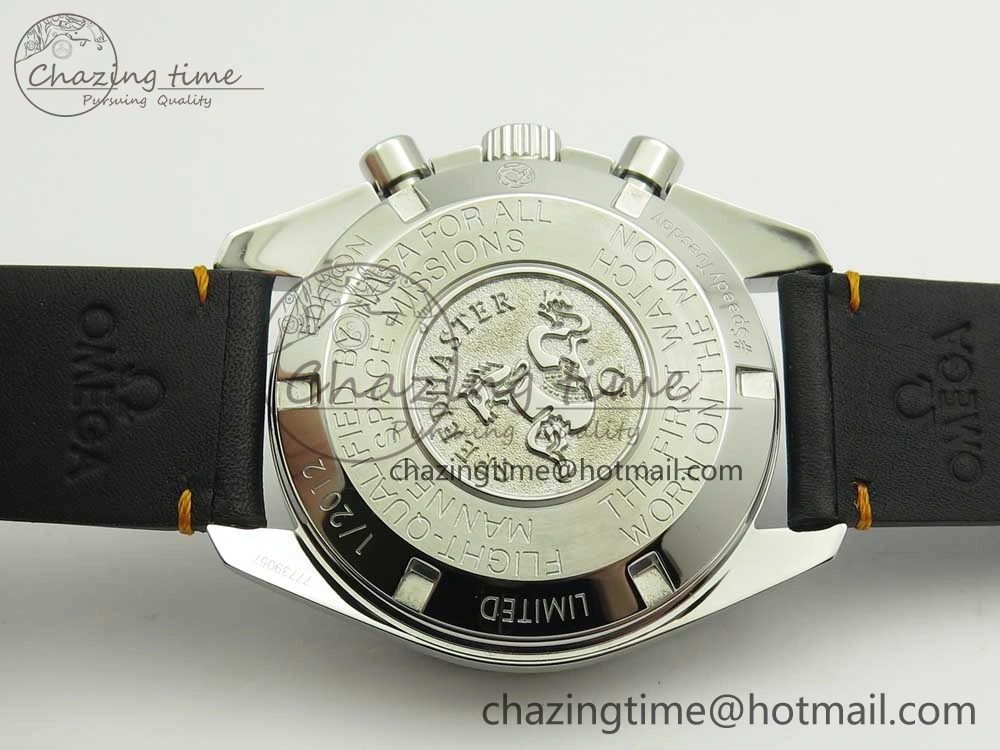 Speedmaster Speedy Tuesday 2 ‘Ultraman’ OMF Best Edition on Leather Strap Manual Winding Chrono Movement Trendy 7989