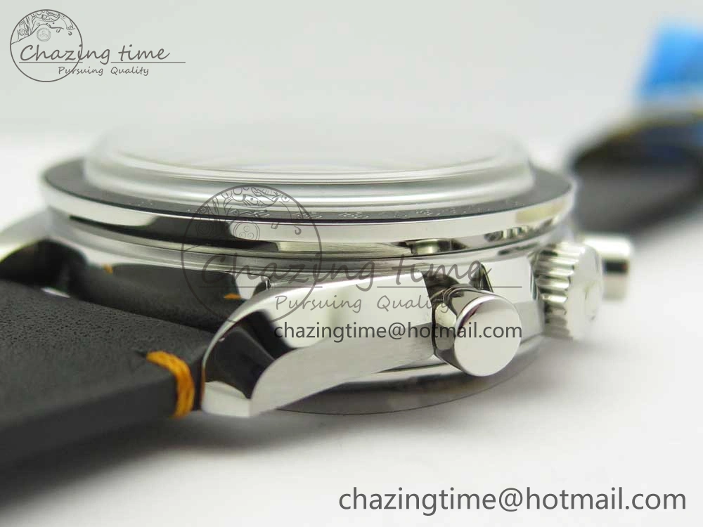 Speedmaster Speedy Tuesday 2 ‘Ultraman’ OMF Best Edition on Leather Strap Manual Winding Chrono Movement Trendy 7989